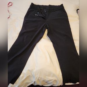 Lane Bryant black stretch pants
